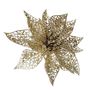 Glitter Poinsettia - Gold