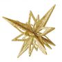 Glitter Pointed Star - Gold