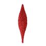 Glitter Drop Hanging Decoration - Red