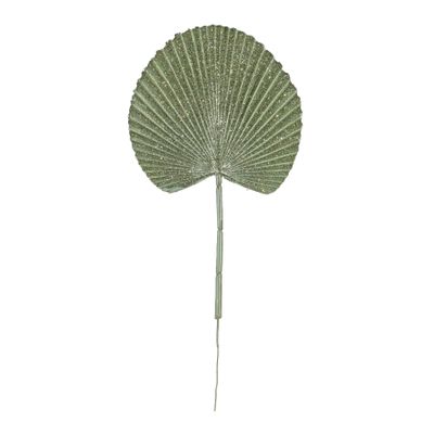 Glitter palm sphere - Large - Fern Green