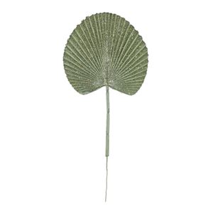 Glitter palm sphere - Large - Fern Green