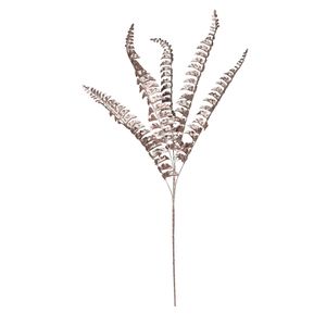 Metallic Fern Spray - Blush Pink