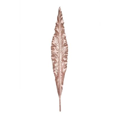 Metallic Banana Leaf - Blush pink