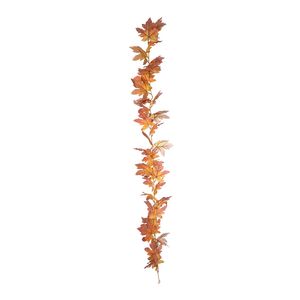 Essential Autumn Large Leaf Maple Garland - Brown - 170cm