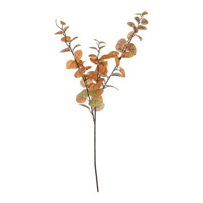 Essential Autumn Eucalyptus Stem - Orange / Green