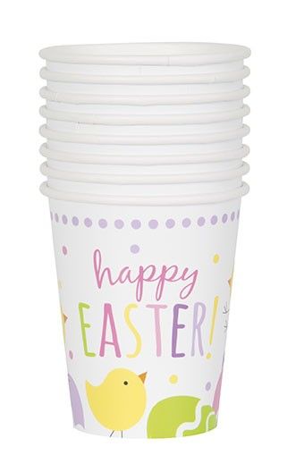  9oz Cute Happy Easter Cups