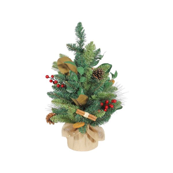 Luxury Tree with Orange, Cinnamon & Cones - 60cm 