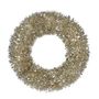 Tinsel Wreath - Champagne - 57cm