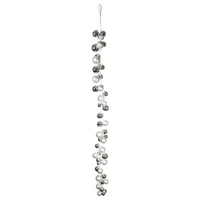 Bauble Garland - Silver - 180cm 