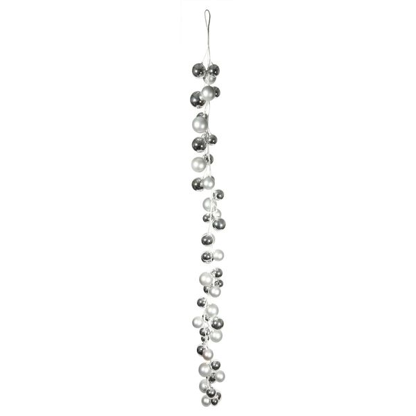 Bauble Garland - Silver - 180cm 