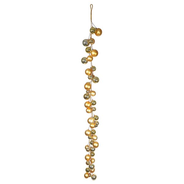 Bauble Garland - Gold - 180cm 