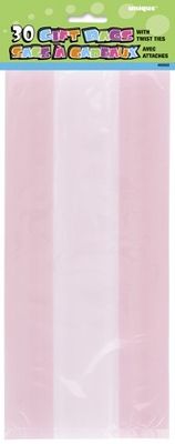 Baby Pink Cello Bags (x30)
