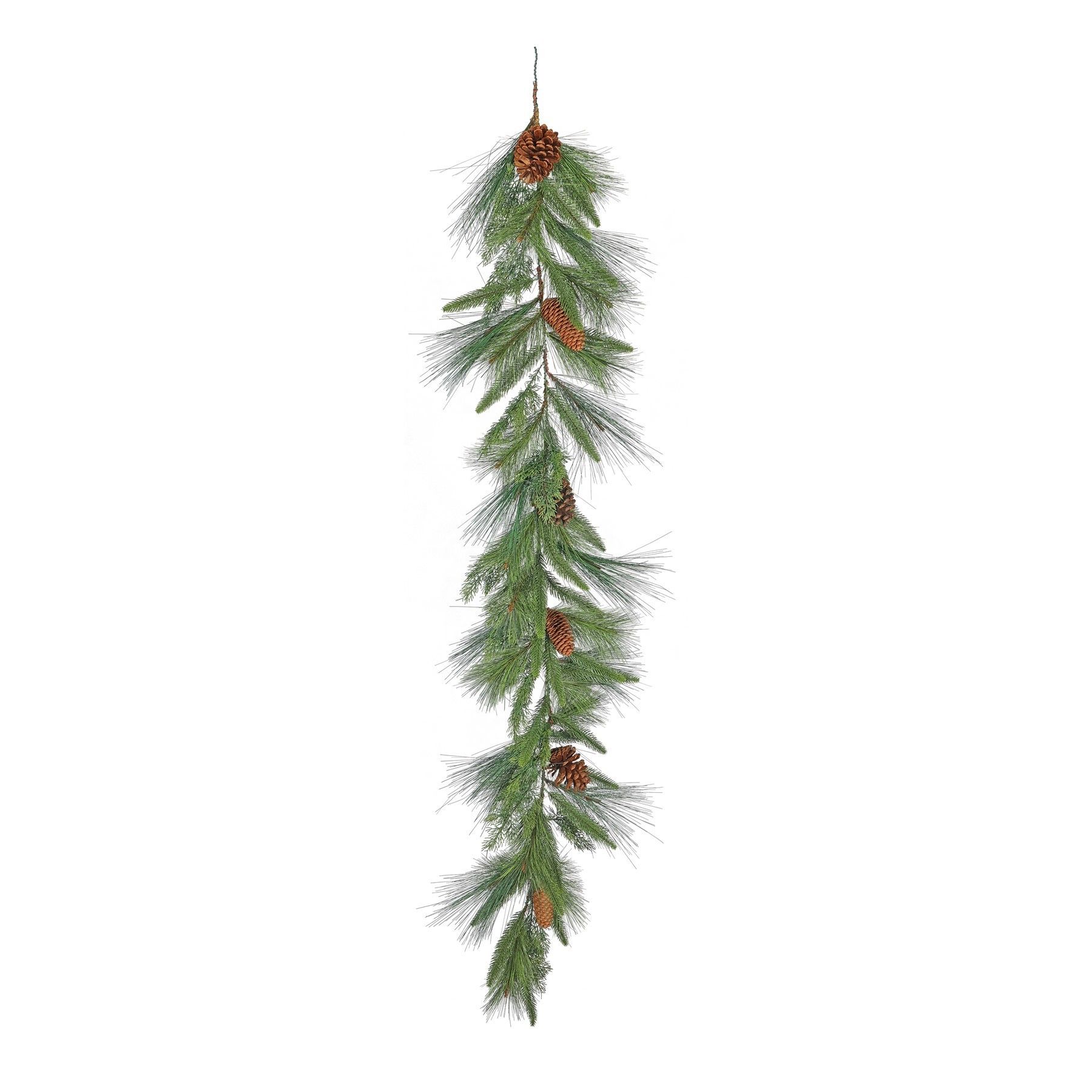 Sugar Pine & Cone Garland - 180cm 