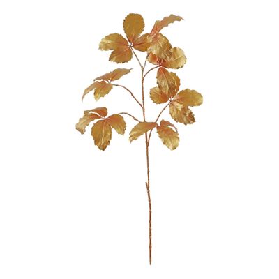 Beech Leaves Spray - Gold - 103cm