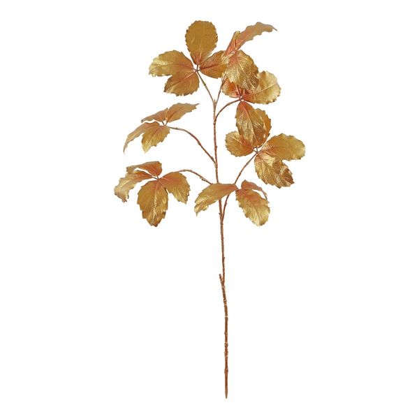 Beech Leaves Spray - Gold - 103cm