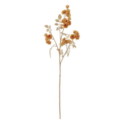 Rose Spray - Yellow/Gold - 78cm