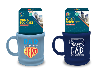 Fathers Day Mug and Sock Set