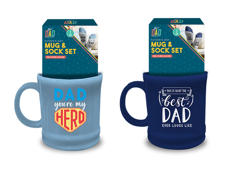 Fathers Day Mug and Sock Set