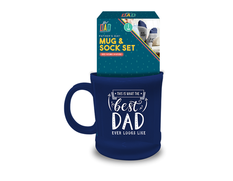Fathers Day Mug and Sock Set