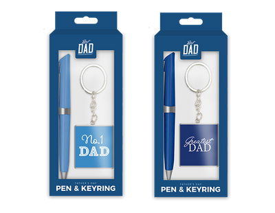 Fathers Day Pen & Keychain Gift Set