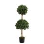 Boxwood Topiary Double Ball U.V F.R - 120cm