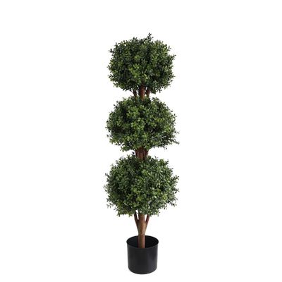 Boxwood Topiary Triple Ball U.V F.R - 145cm