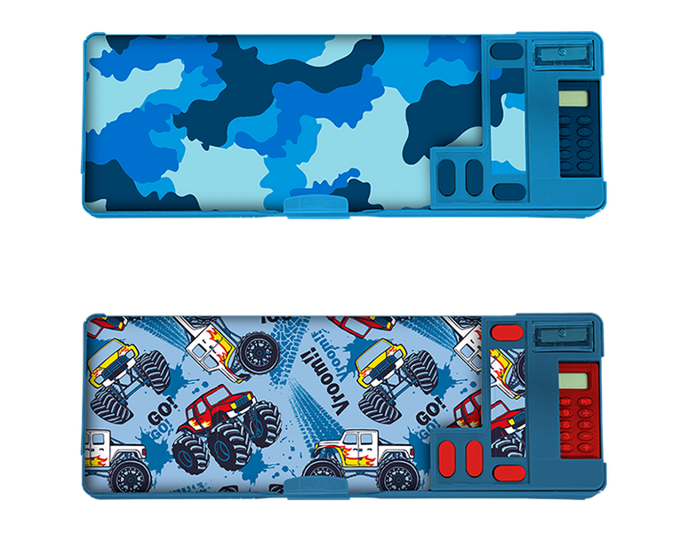 Boys Multifunctional Pencil Case (Assorted)