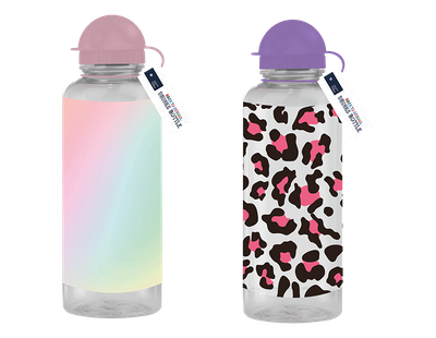 Girls Printed Drinks Bottle (600ml)