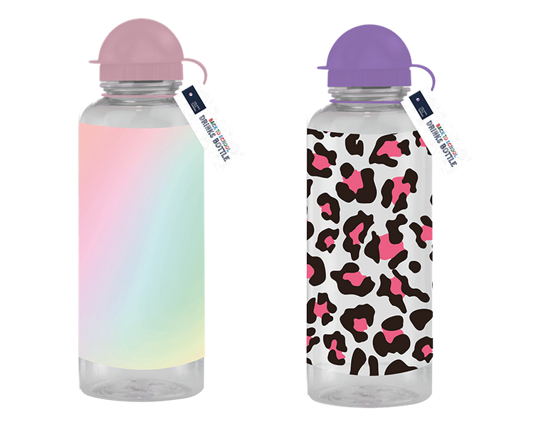 Girls Printed Drinks Bottle (600ml)