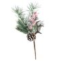 Berry / Pinecone /Spruce Pick - Frosted - 26cm