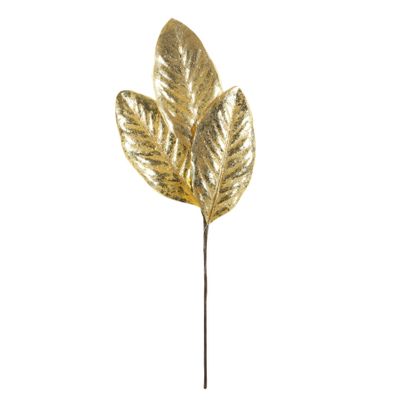 Metallic Leaves - Gold - 50cm