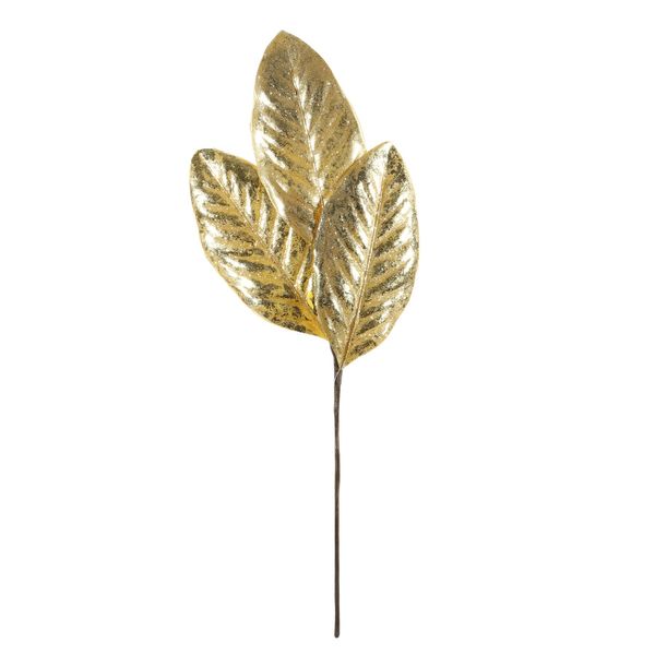 Metallic Leaves - Gold - 50cm