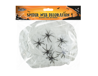 Halloween Spider Web Decoration