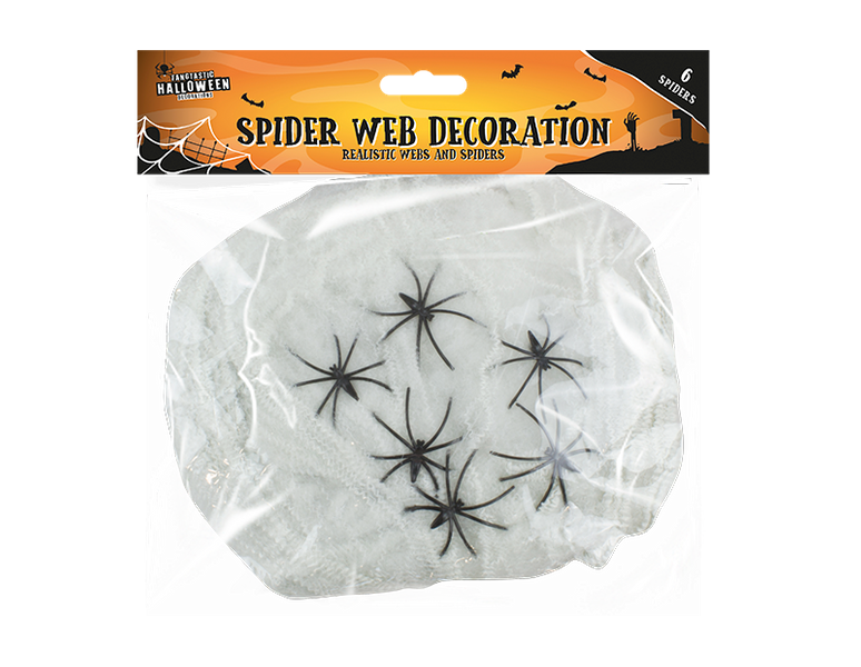 Halloween Spider Web Decoration