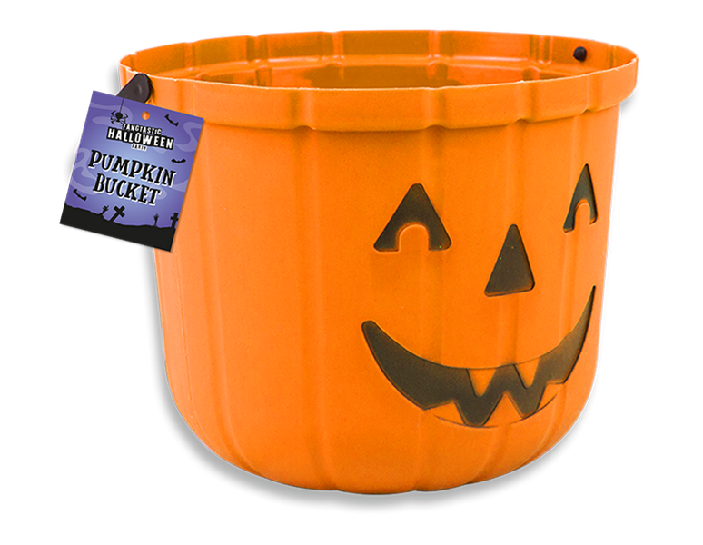 Halloween Pumpkin Bucket (Assorted)