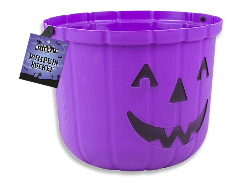 Halloween Pumpkin Bucket (Assorted)