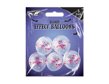 12 Inch Blood Effect Balloons (5 Pack)