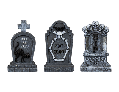 Halloween Cement Graveyard Decoration (14cm)