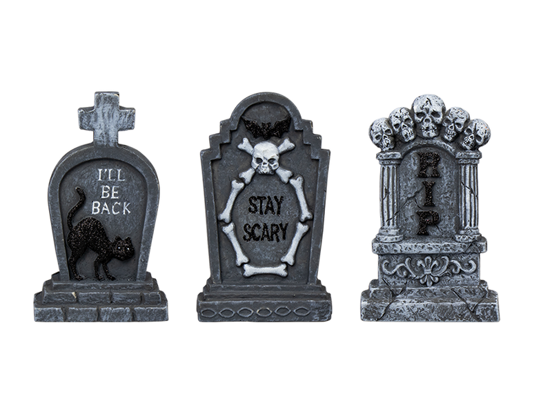 Halloween Cement Graveyard Decoration (14cm)