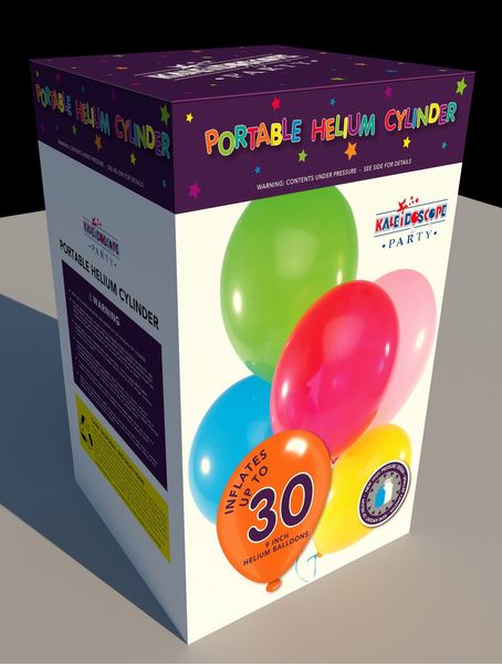 Disposable Helium Small (fills 30 x 9 inch balloons)