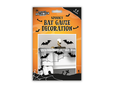 Spooky Bat Gauze Decoration