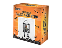 Caged Skeleton Prisoner Decoration