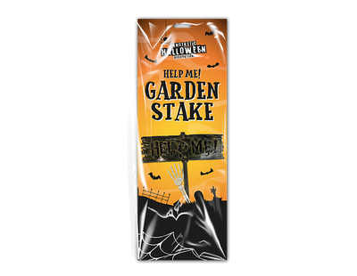 Halloween Help Me Garden Stake