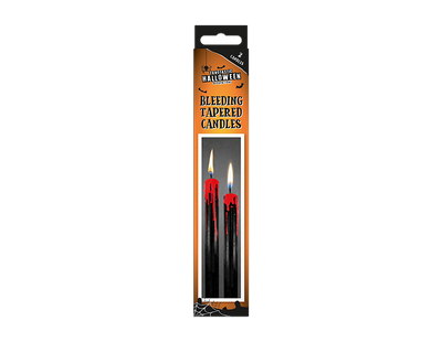 Halloween Bleeding Tapered Candles (2 Pack)