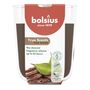 Bolsius - True Scents Fragrance  Large Candle Glass - H9.7 x 8.5cm - Oud Wood