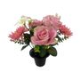 Essential Garden Mix Remembrance Grave Pot - Pink