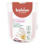 Bolsius - True Scents Fragrance  Large Candle Glass - H9.7 x 8.5cm - Magnolia