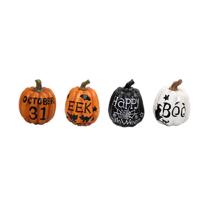 Slogan Pumpkin Ornament