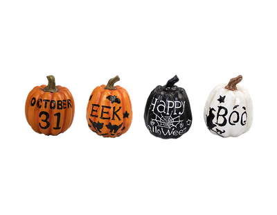 Slogan Pumpkin Ornament