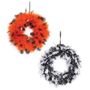 Assorted Halloween Tinsel Wreath (28cm)